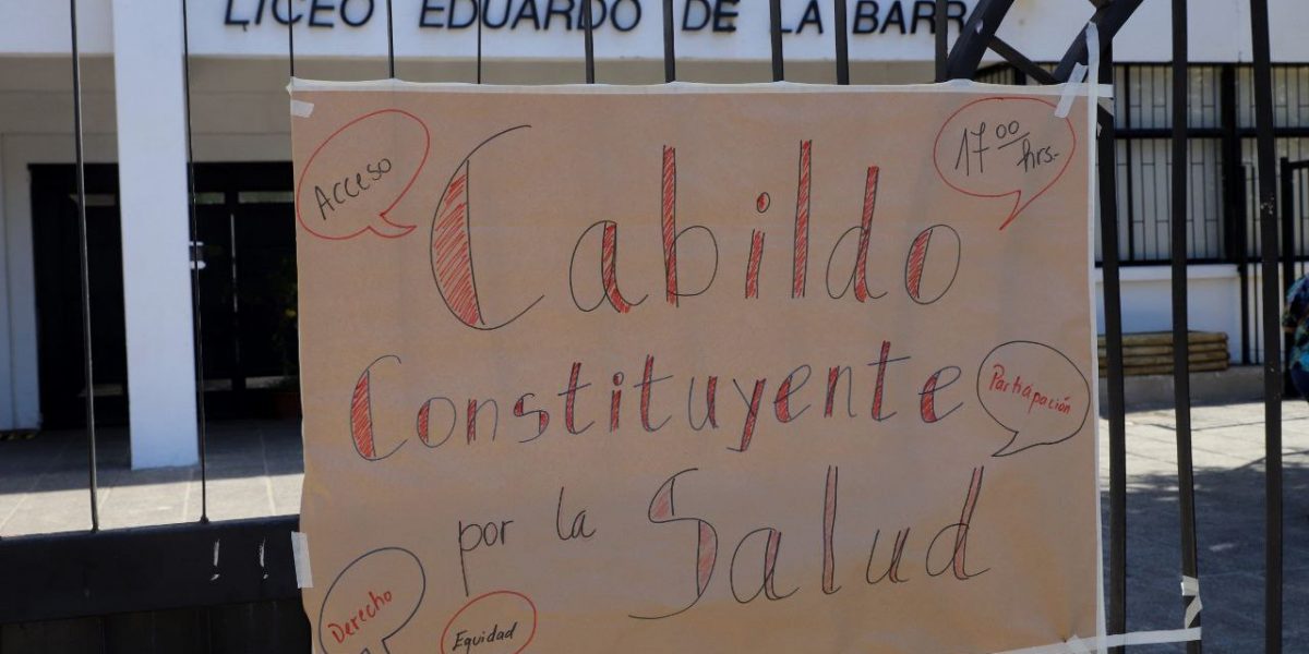 Póster Cabildo Constituyente por la Salud