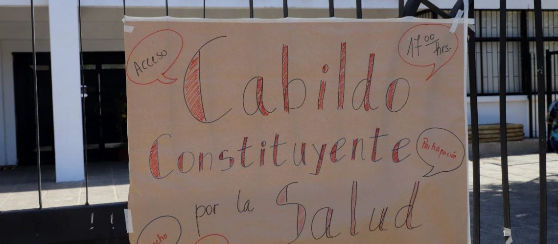 Póster Cabildo Constituyente por la Salud